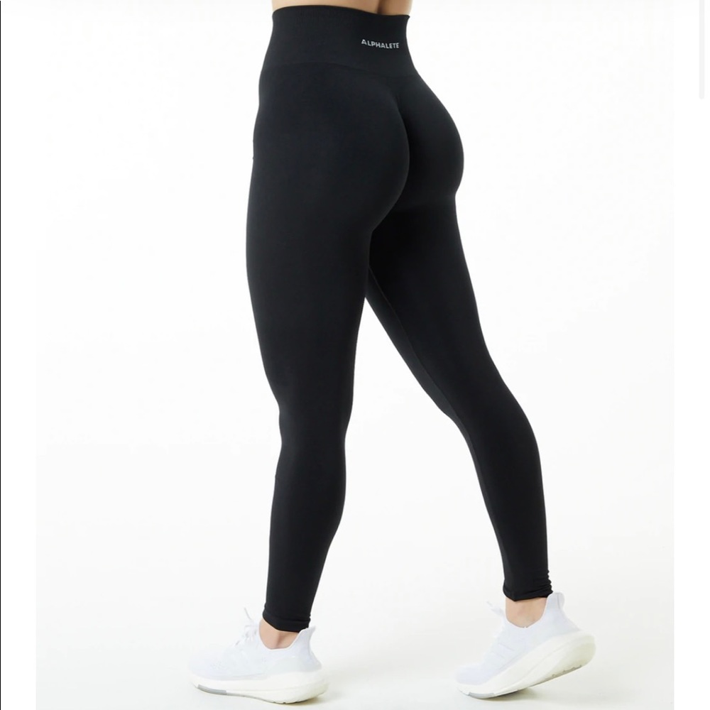 Alphalete amplify leggings XL black new